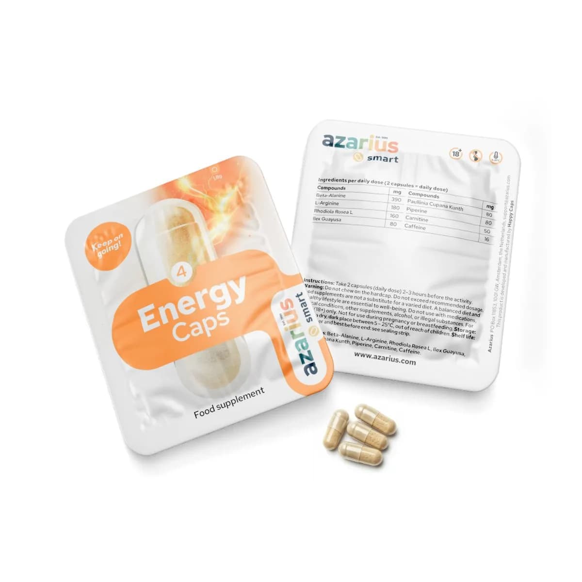 Energy Caps - naturliga energikapslar