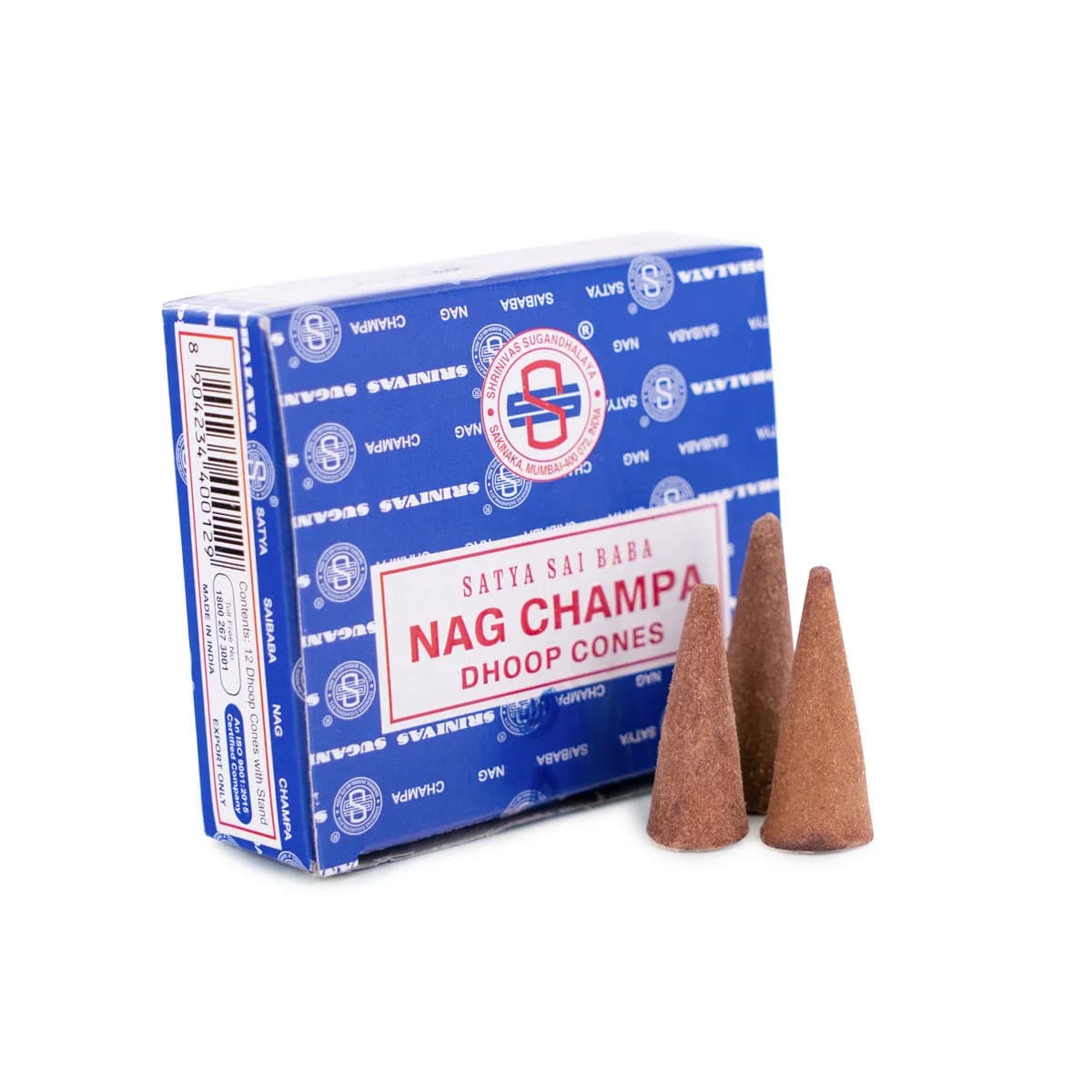Rökelse Sai Baba Nag Champa Dhoop Cones