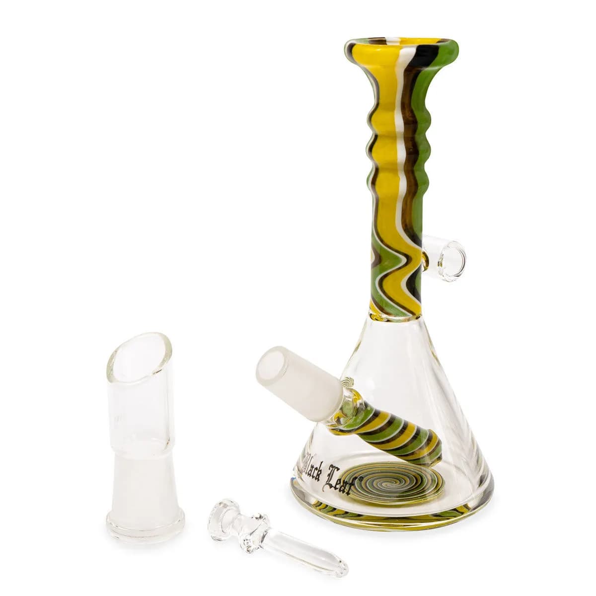 Mini Oljebong Grön Swirl