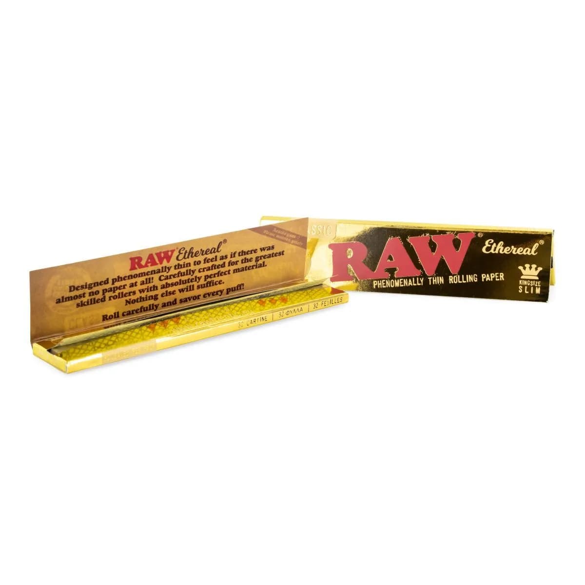 RAW Ethereal Rullpapper King Size Slim