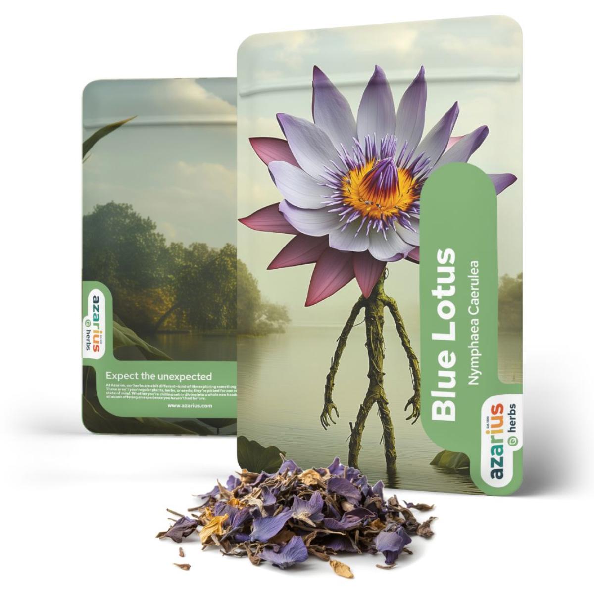 Blå Lotus strimlad (10g)