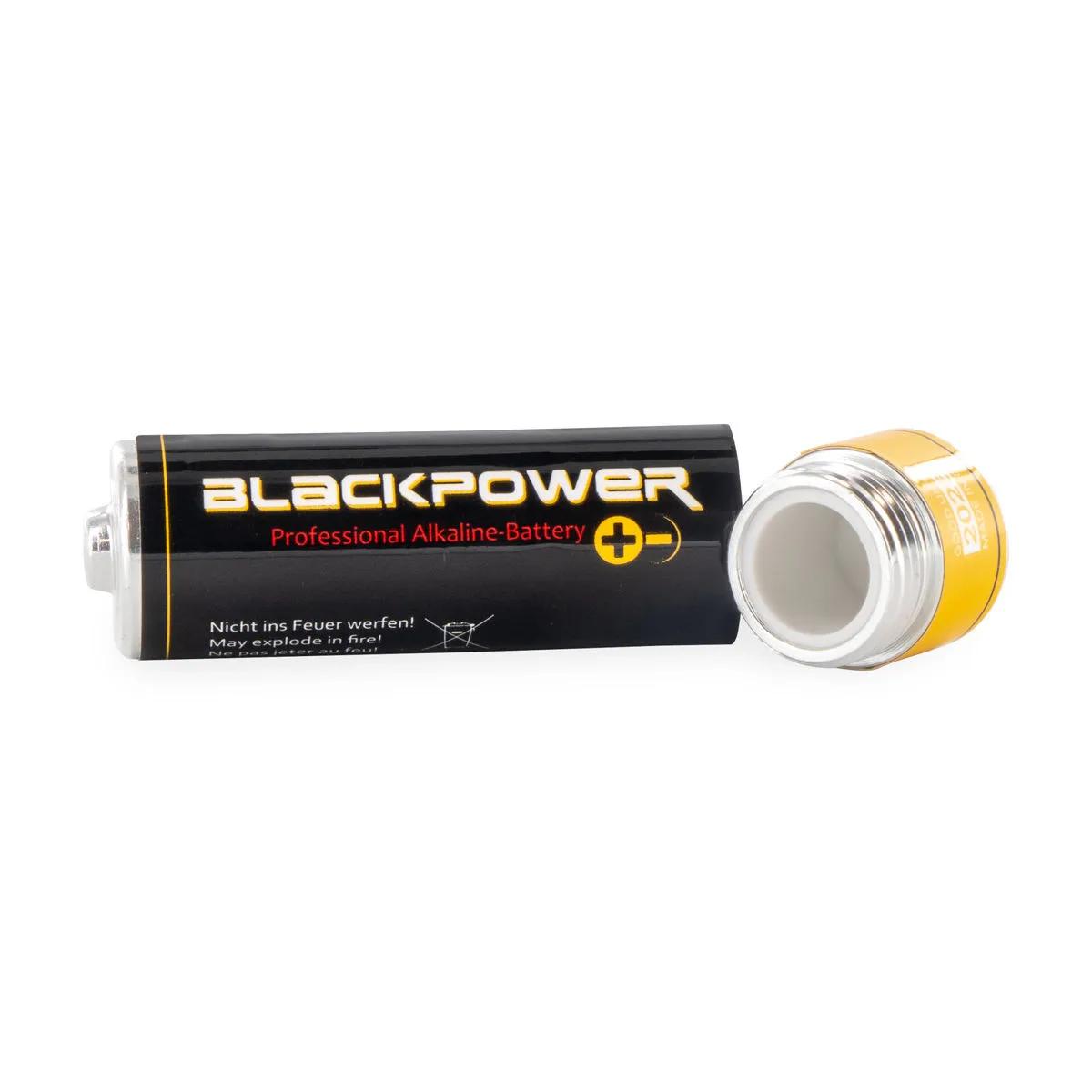 Förvaringsbox i batteriform