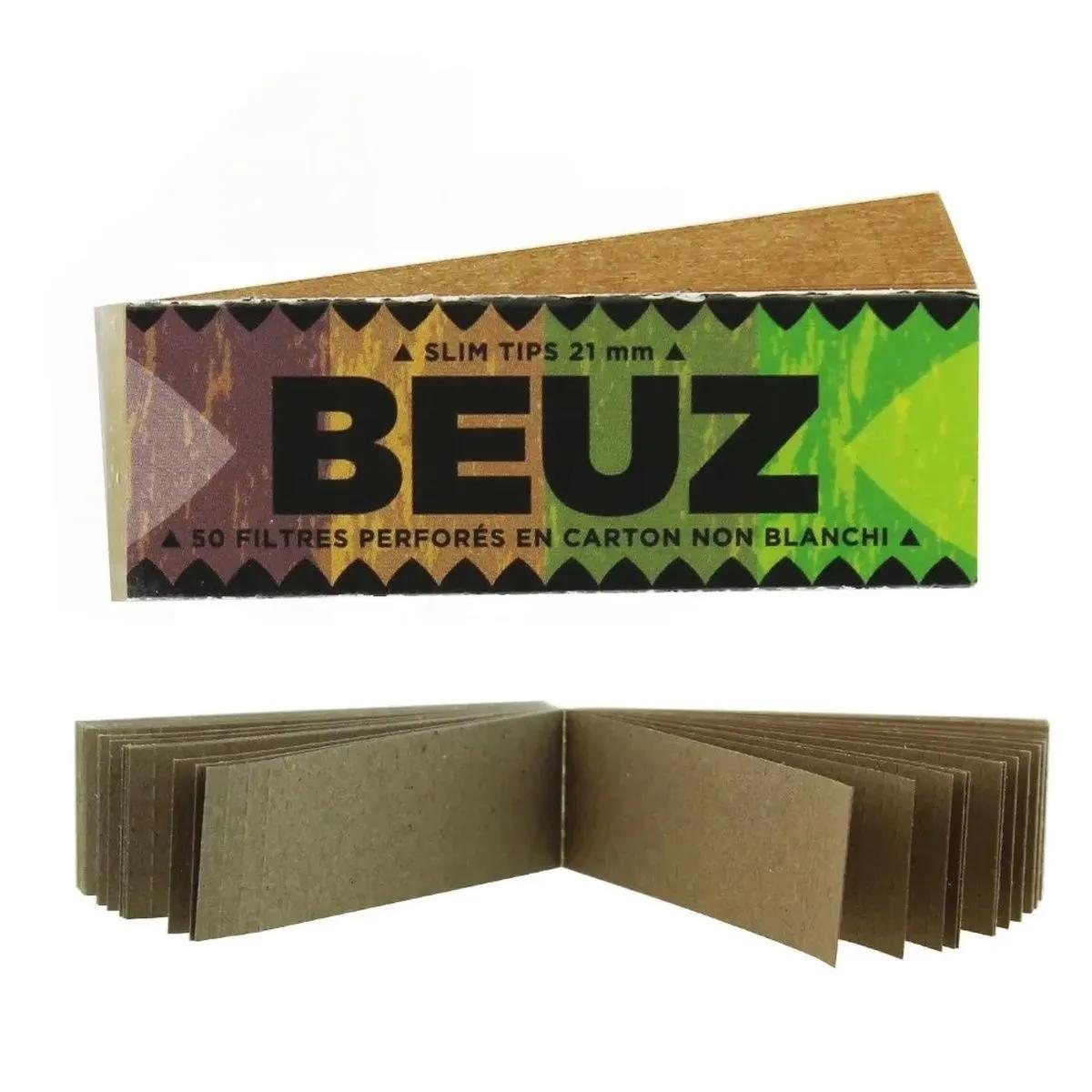 BEUZ Brown Tips oblekta filtertips