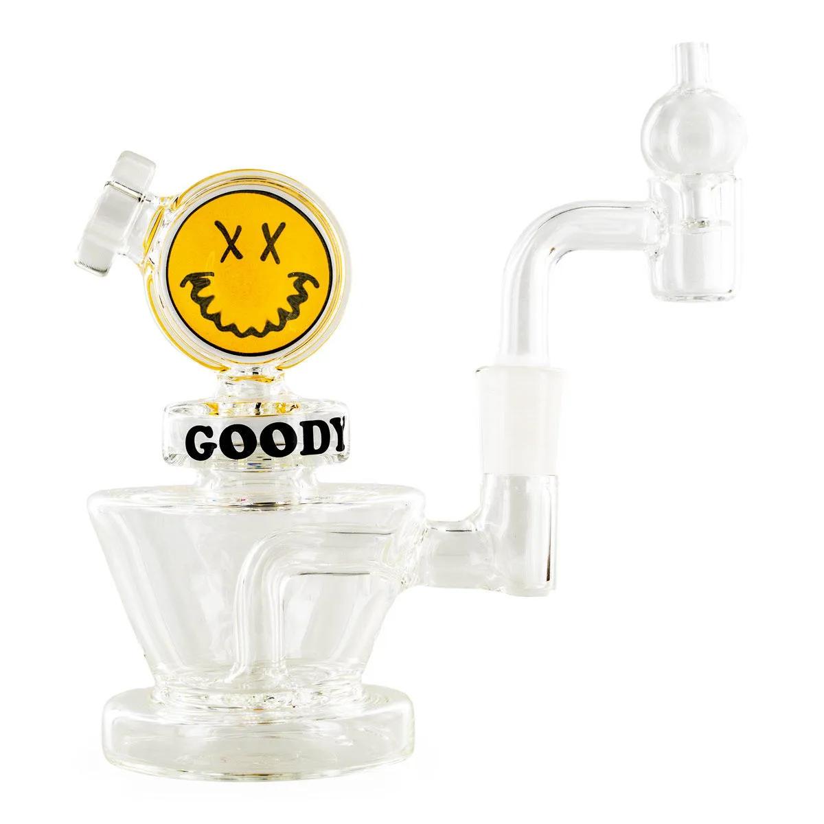 Big Face Mini Dab Rig av Goody Glass