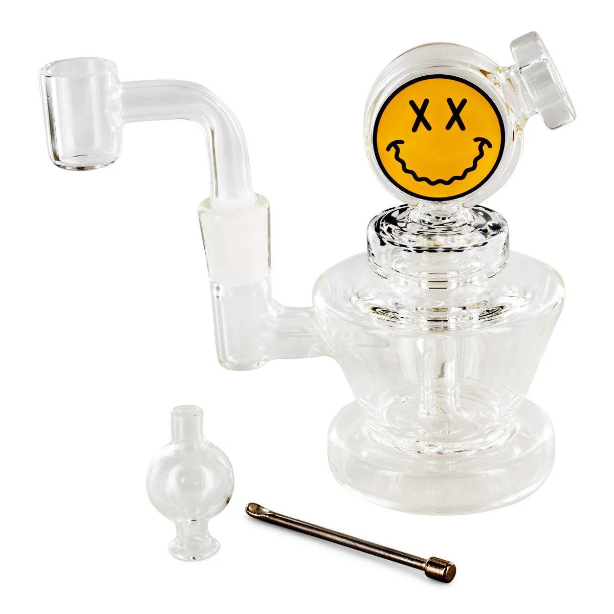 Big Face Mini Dab Rig av Goody Glass
