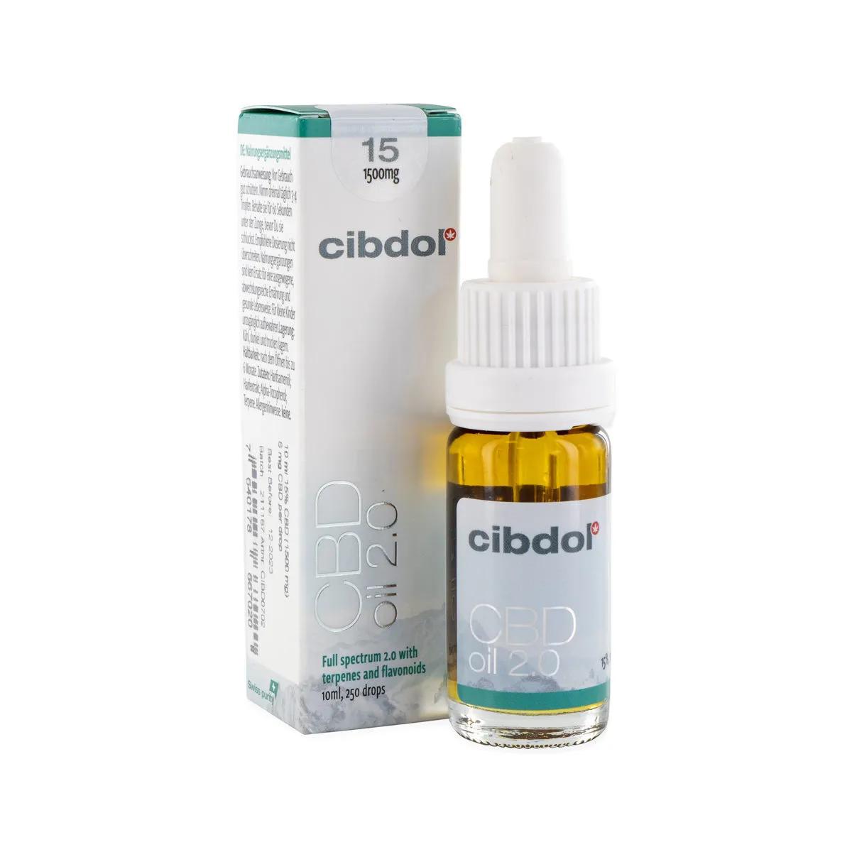 CBD-olja 15 %