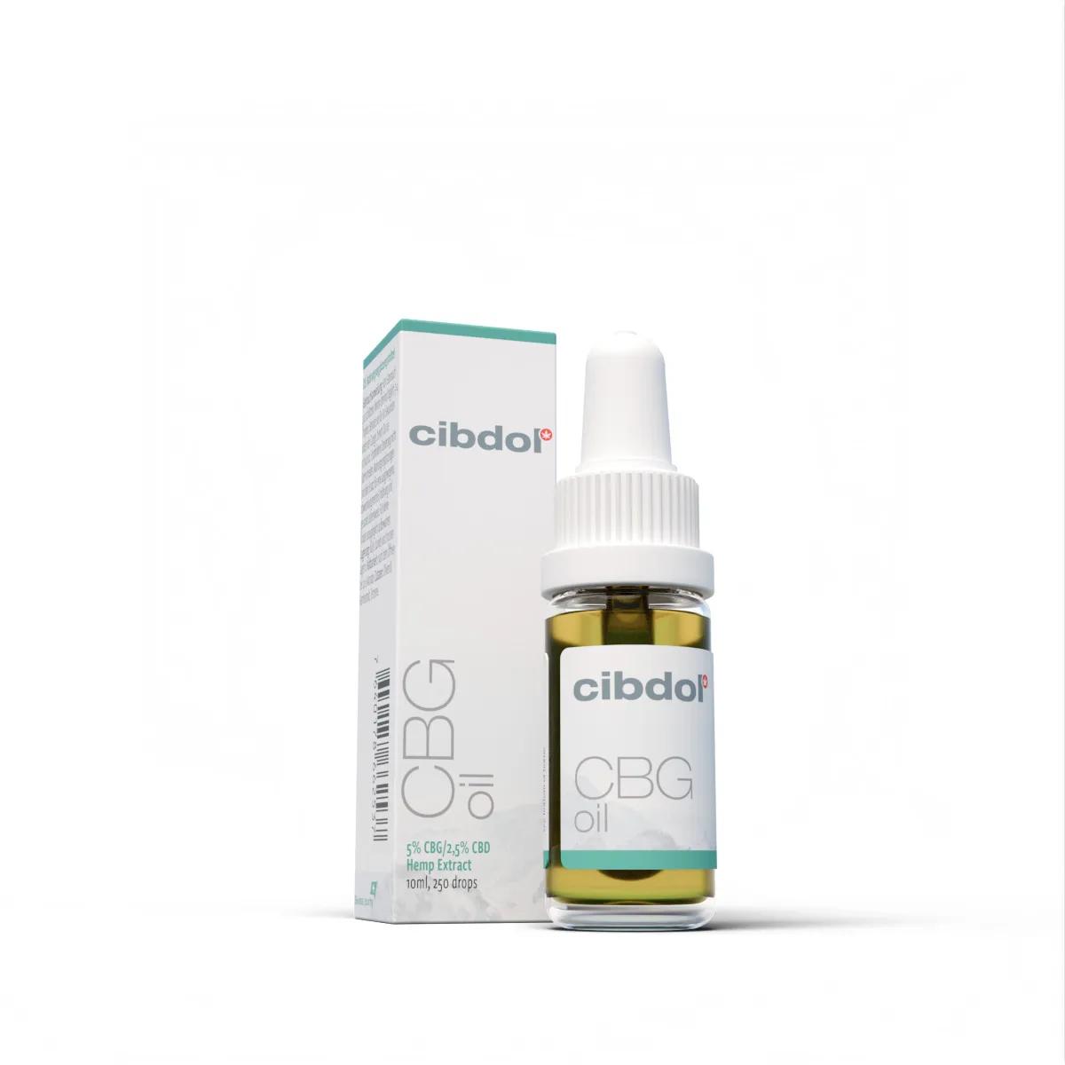 CBG-olja 5% + CBD 2,5%