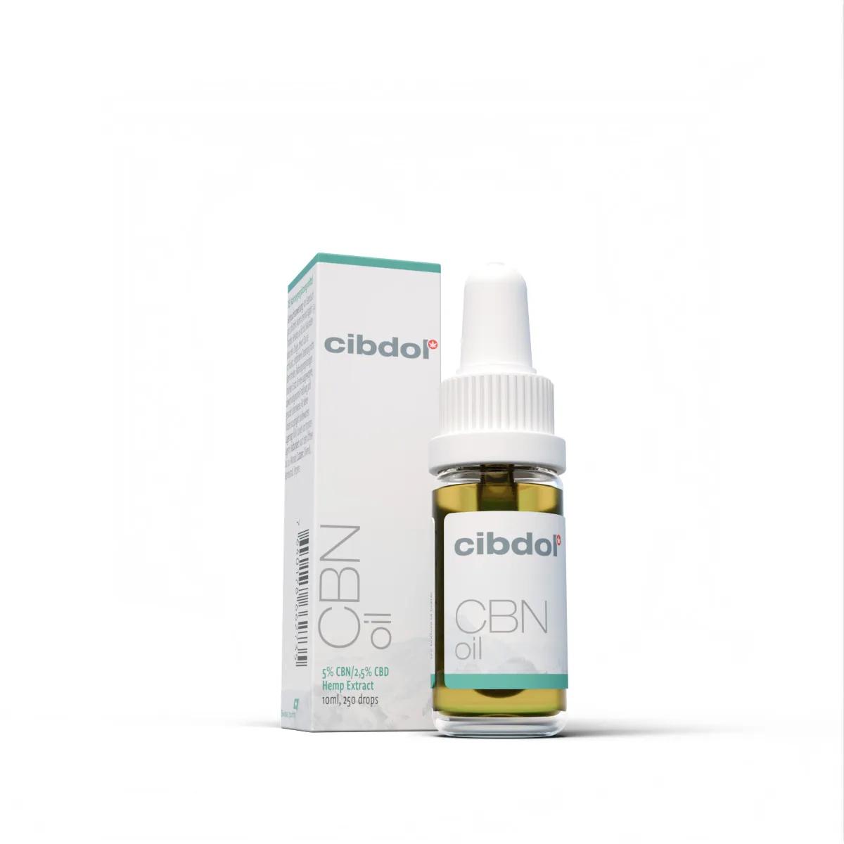 CBN-olja 5% + CBD 2,5% Cibdol
