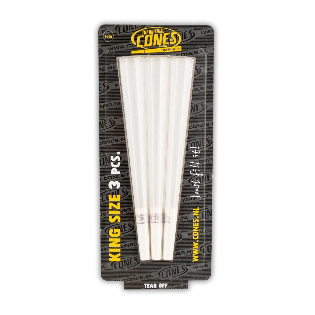 Förrullade koner King Size