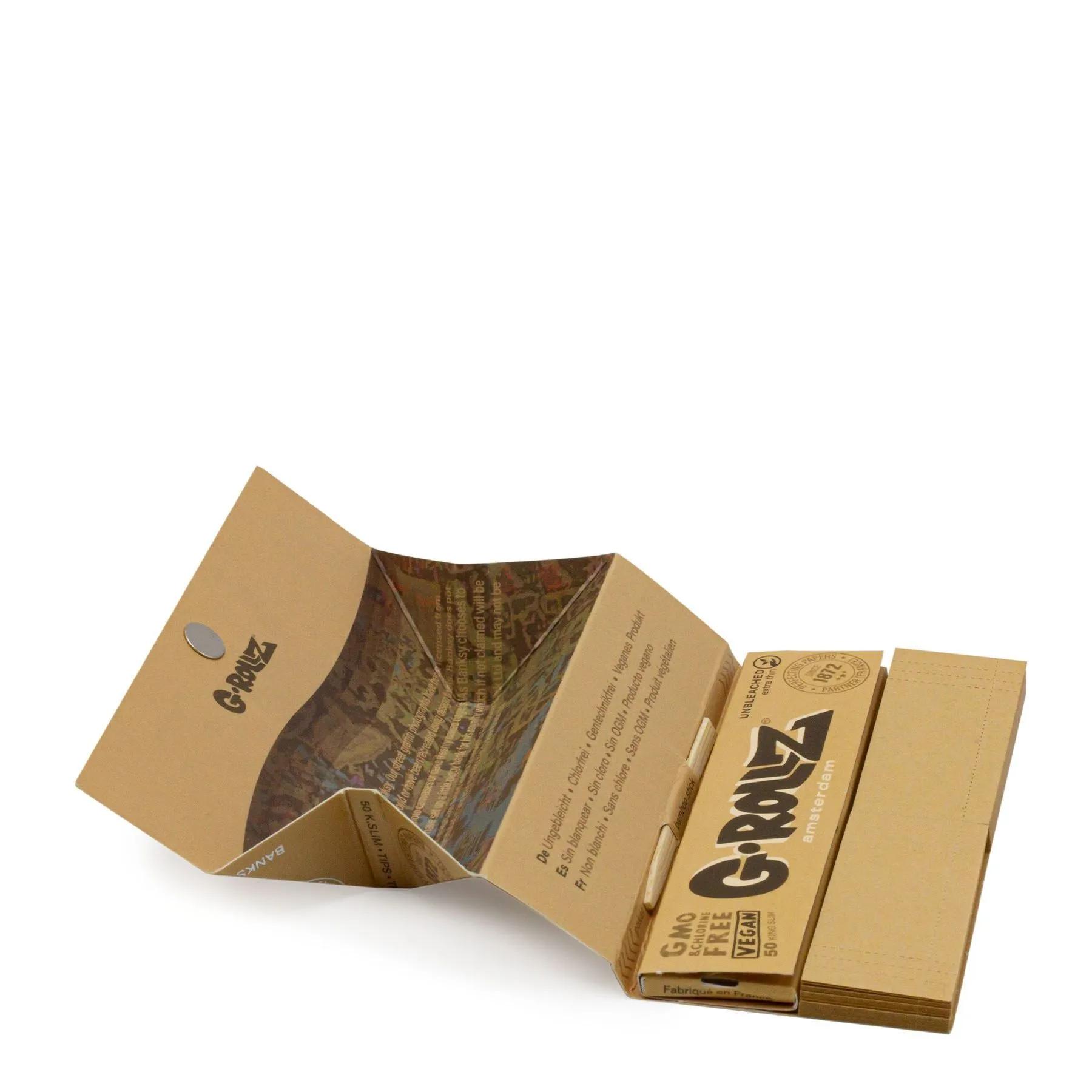 G-Rollz Oblekt Rullpapper + Tips & Bricka