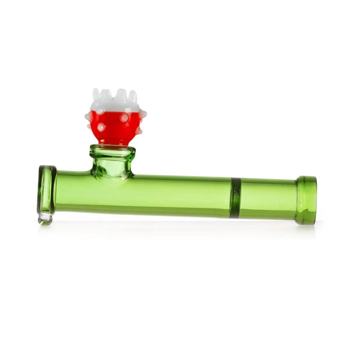 Gaming Flower Piranha handpipa i glas