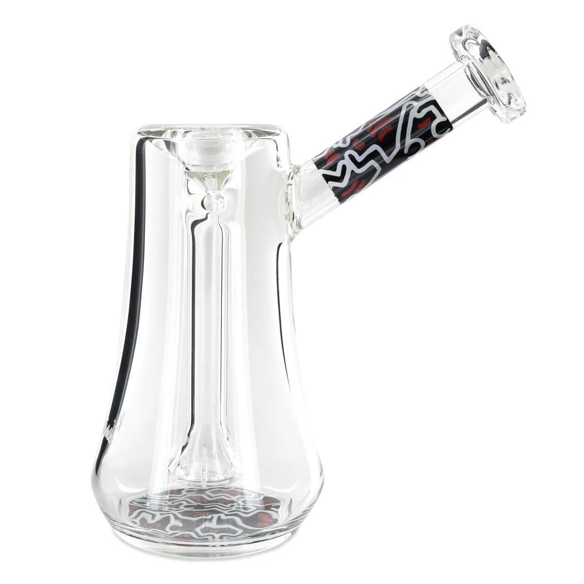 K. Haring Glass Collection Glasbubbler