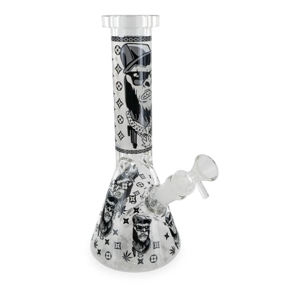 Självlysande Gorilla Triple Thick Bong