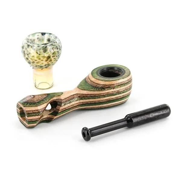 Hybrid glas-/träpipa Sparkle