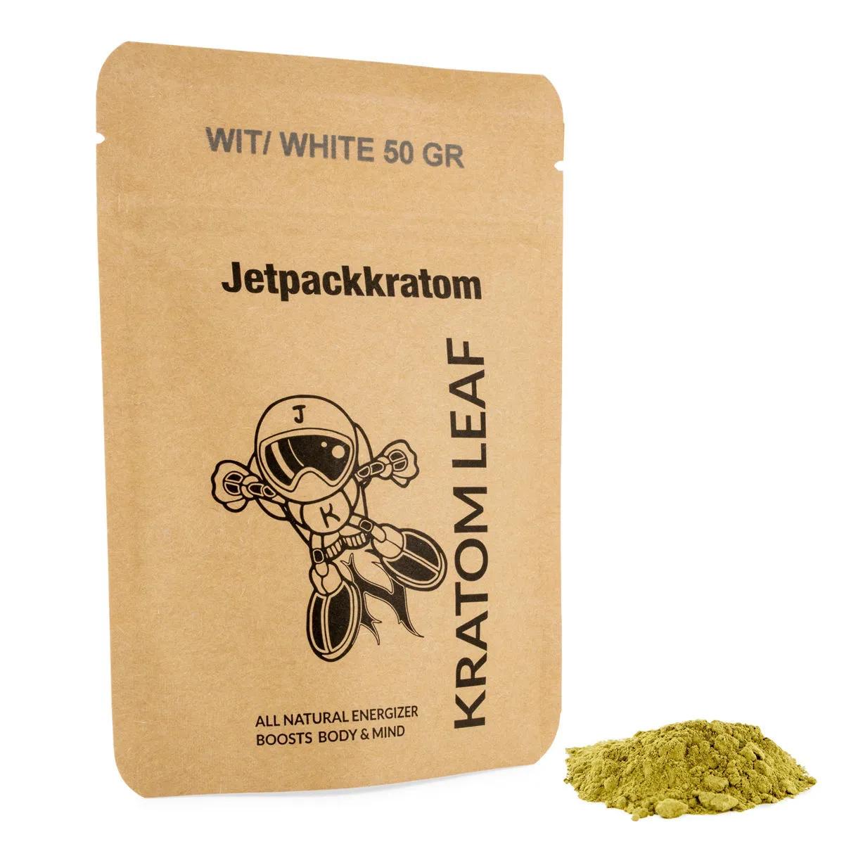 Jetpackkratom Kratom Vitt Pulver