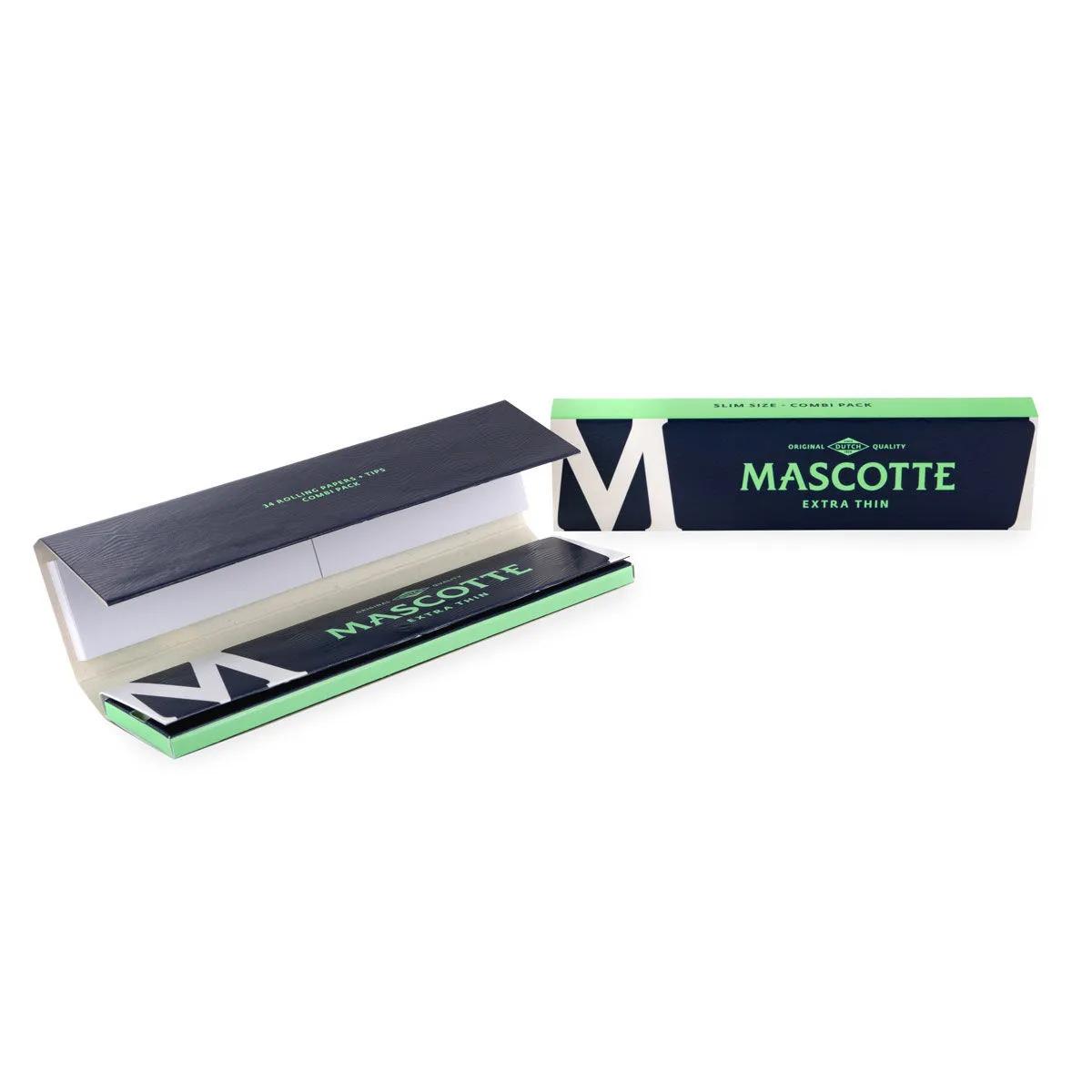 Mascotte Extra Thin Combi Slim Size rullpapper + tips