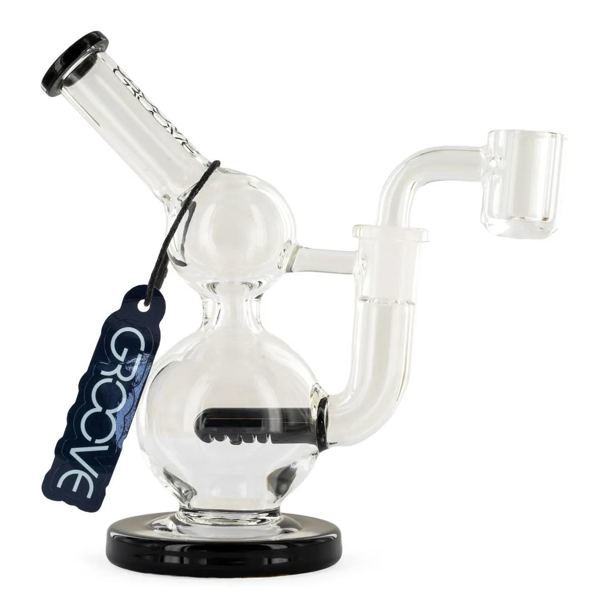 Groove Micro Round Glass Rig - kompakt dab rig