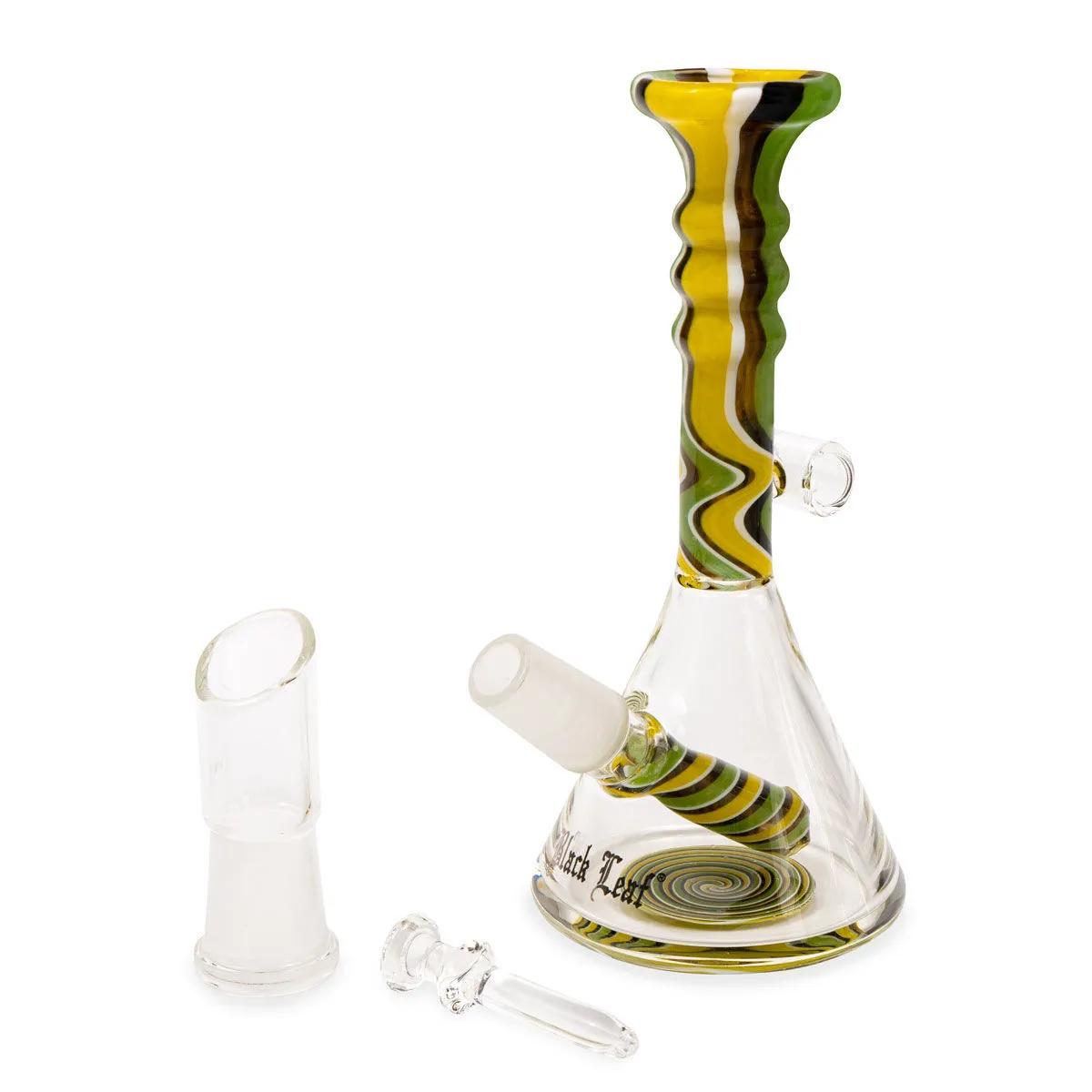 Mini Oljebong Grön Swirl