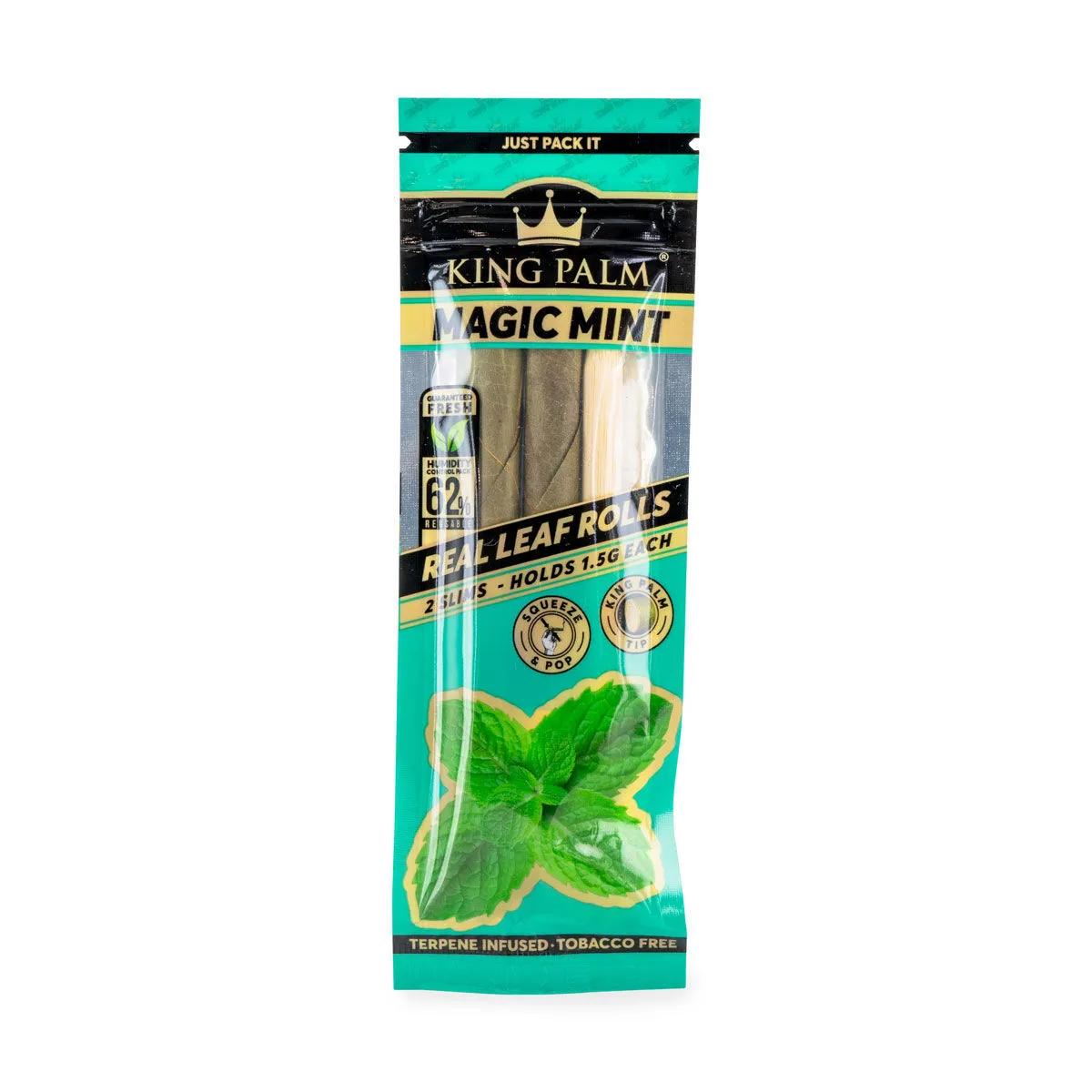 King Palm Naturliga Förrullade Koner Slim