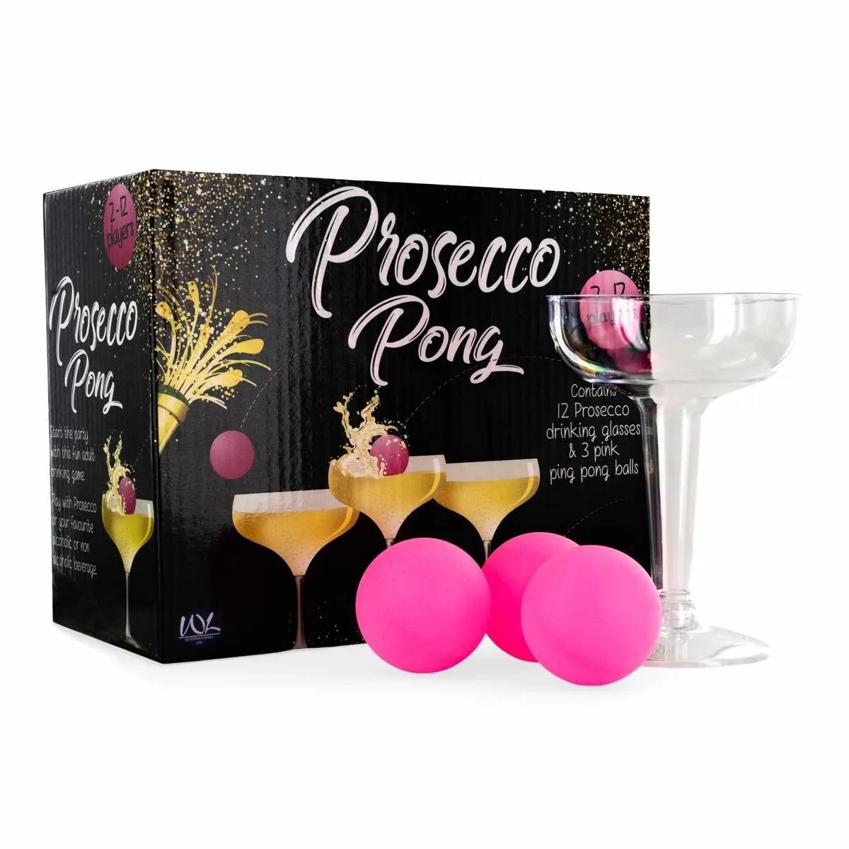 Prosecco Pong dryckesspel