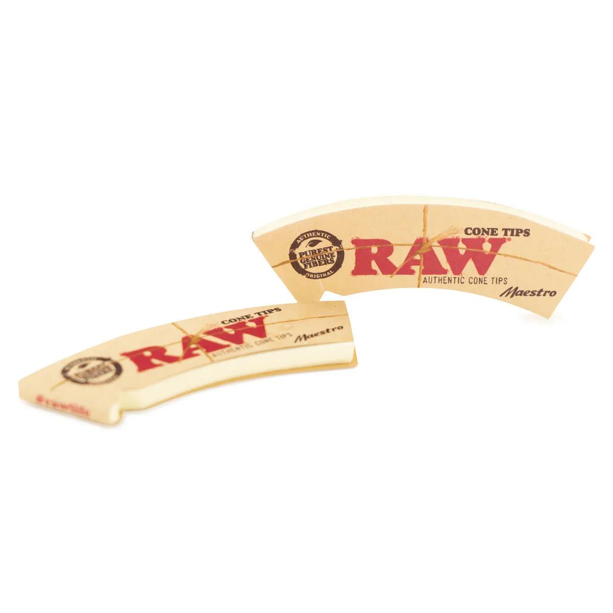 RAW Cone Tips Maestro förskurna filtertips