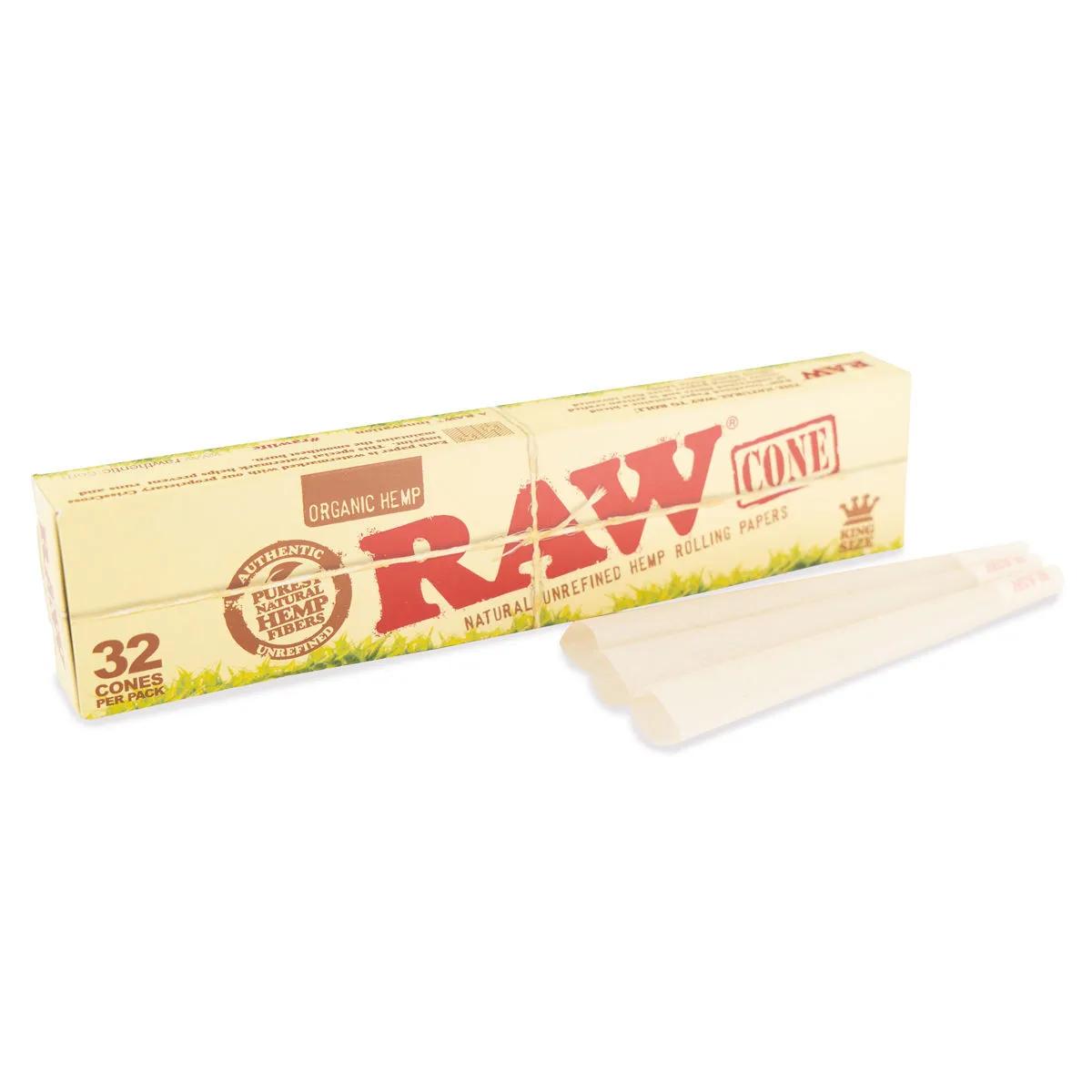 RAW Hemp Cones förrullade konuser