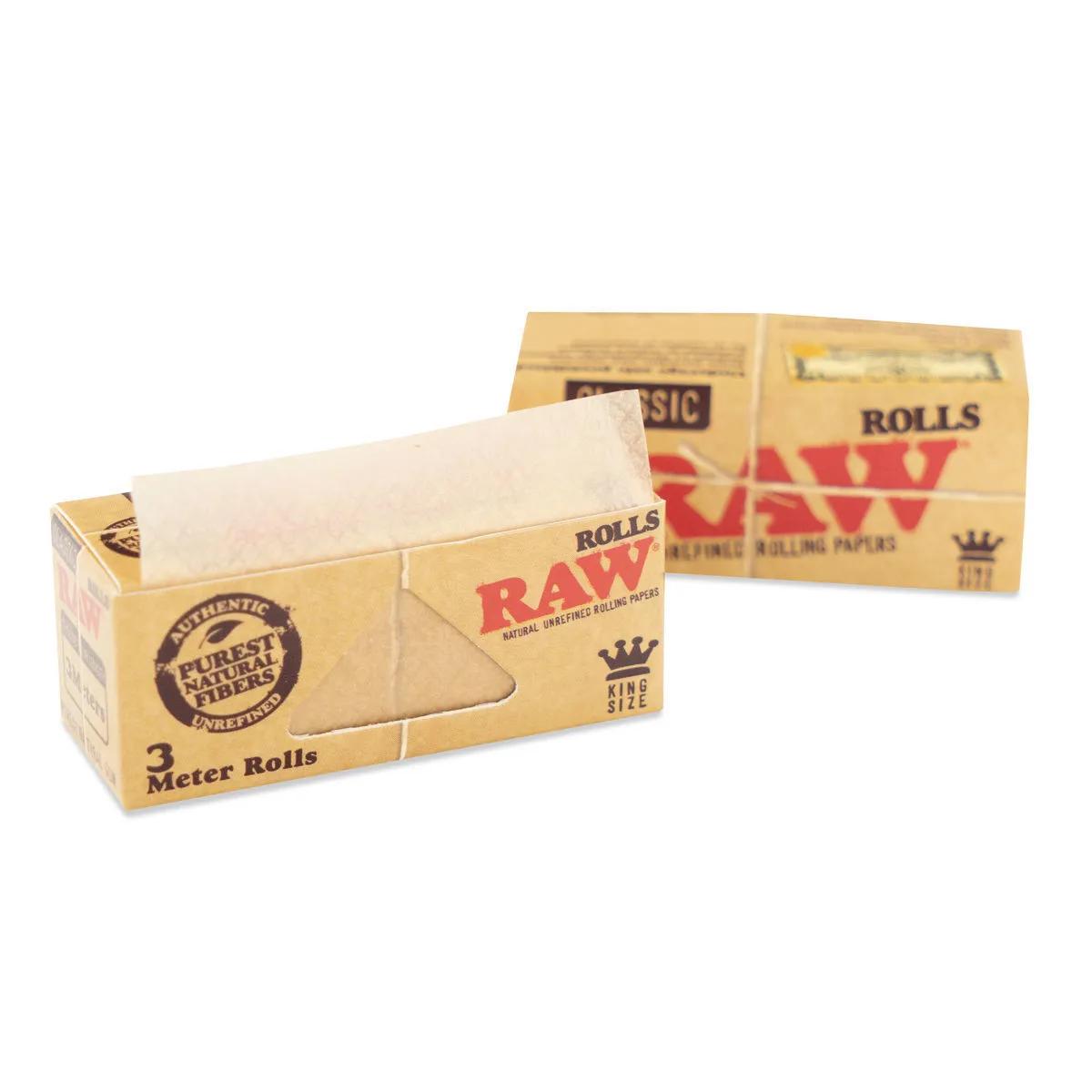 RAW on Roll rullpapper på rulle