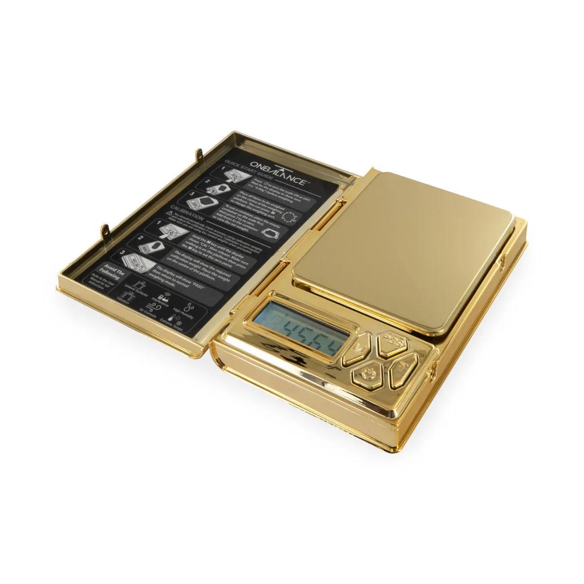 The Shine Chrome Gold minivåg - 100 × 0,01g