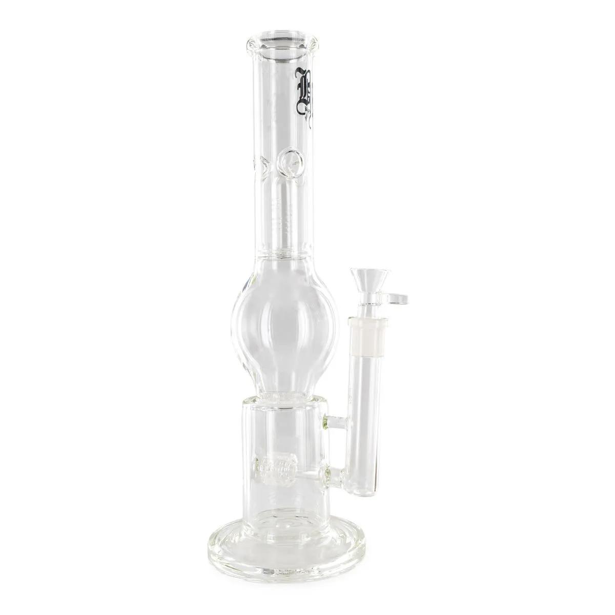 Black Leaf Glasbong med trippel perkolator