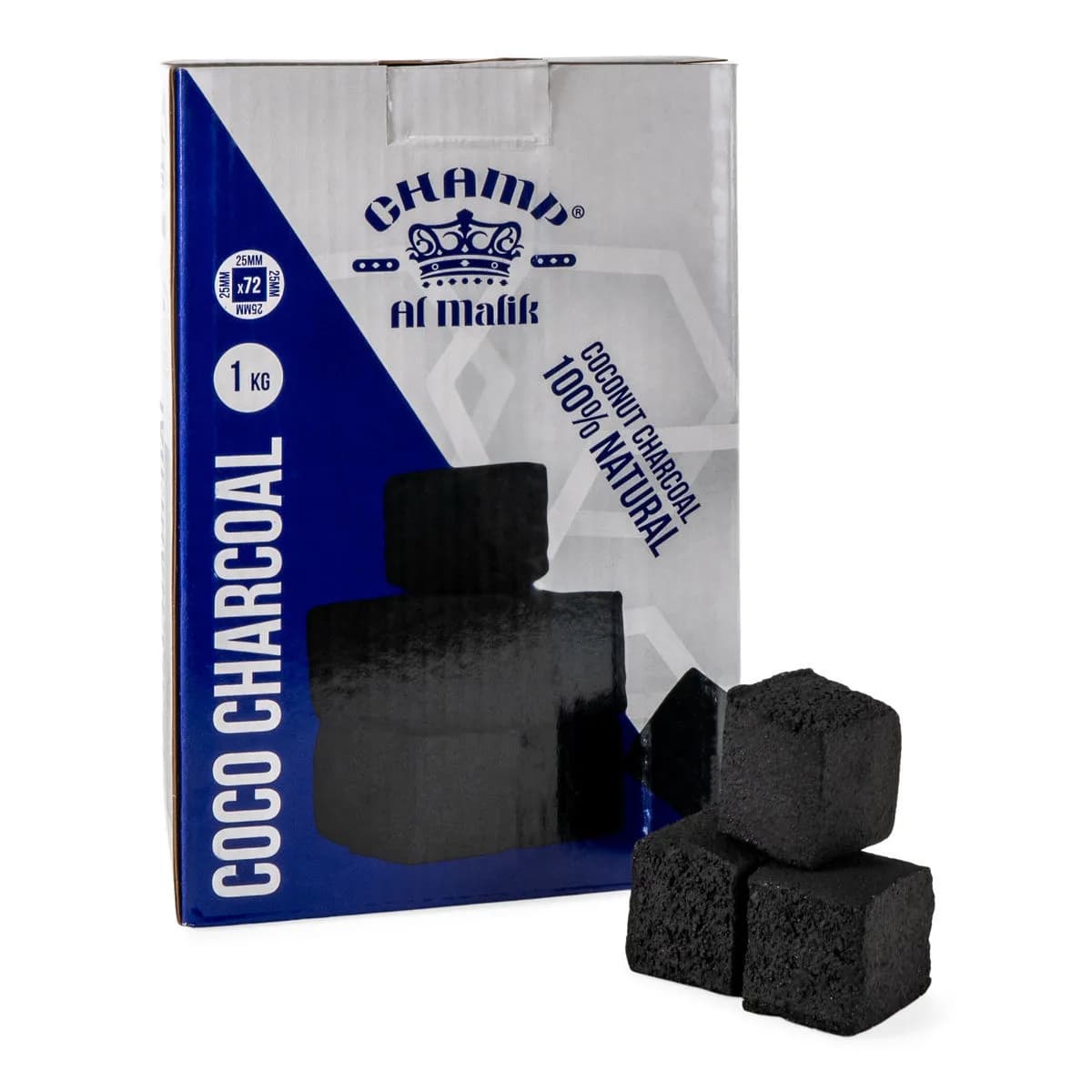 Coco Charcoal Casablanca 1kg (Champ Al Malik) kokoskol för shisha