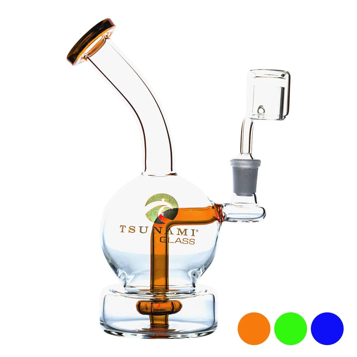 Koncentrat-rigg Shower Head 7'' (Tsunami Glass)