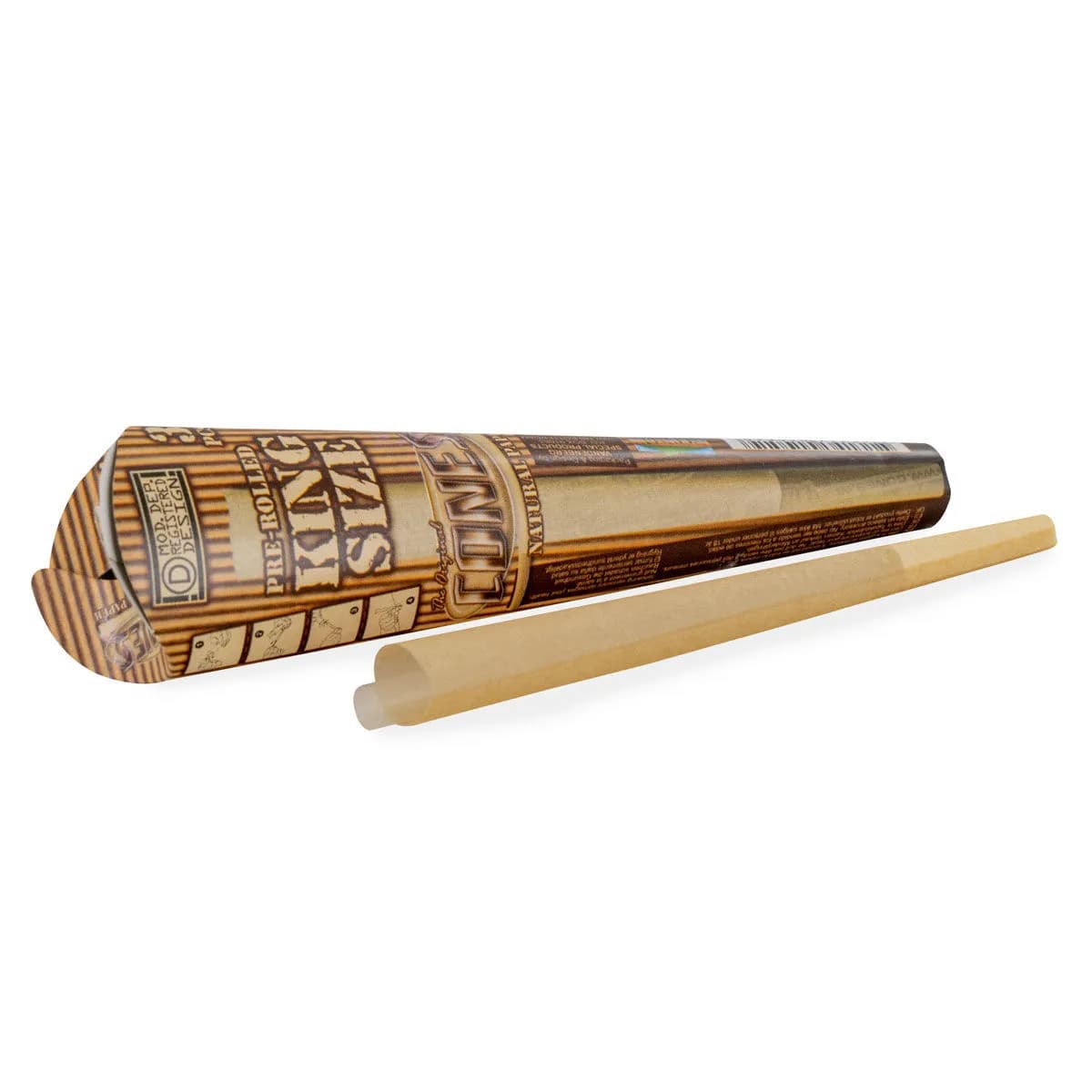 Cones Natural King Size förrullade koner (3 st)