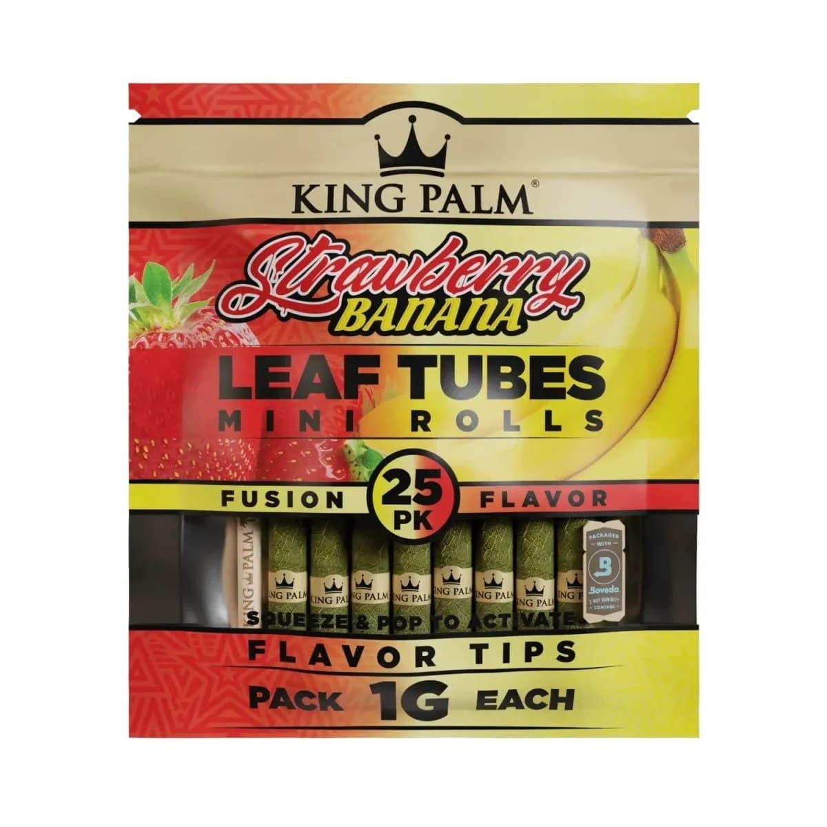 King Palm Fusion Flavour Leaf 25-pack