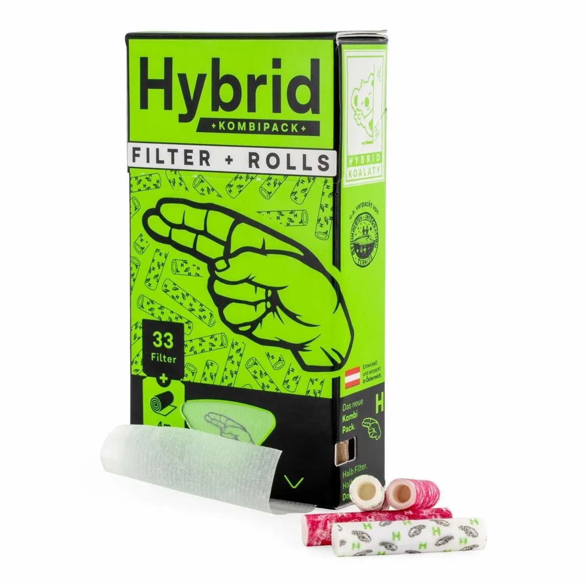 Kombipack - 33 filter + 4 m rullpapper (Hybrid)