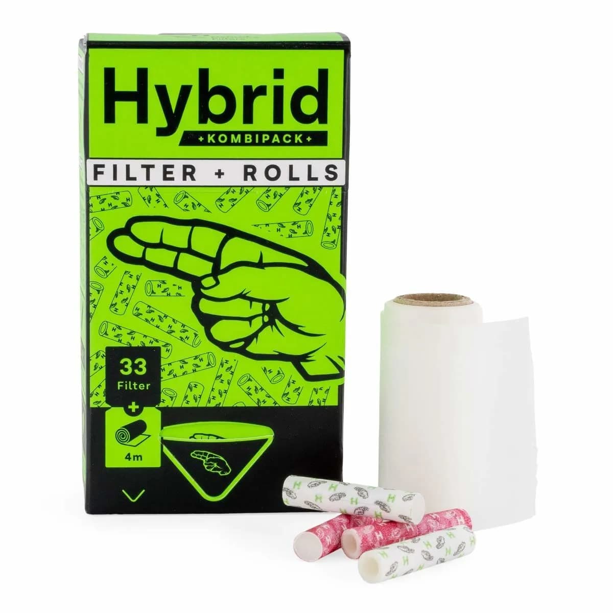 Kombipack - 33 filter + 4 m rullpapper (Hybrid)