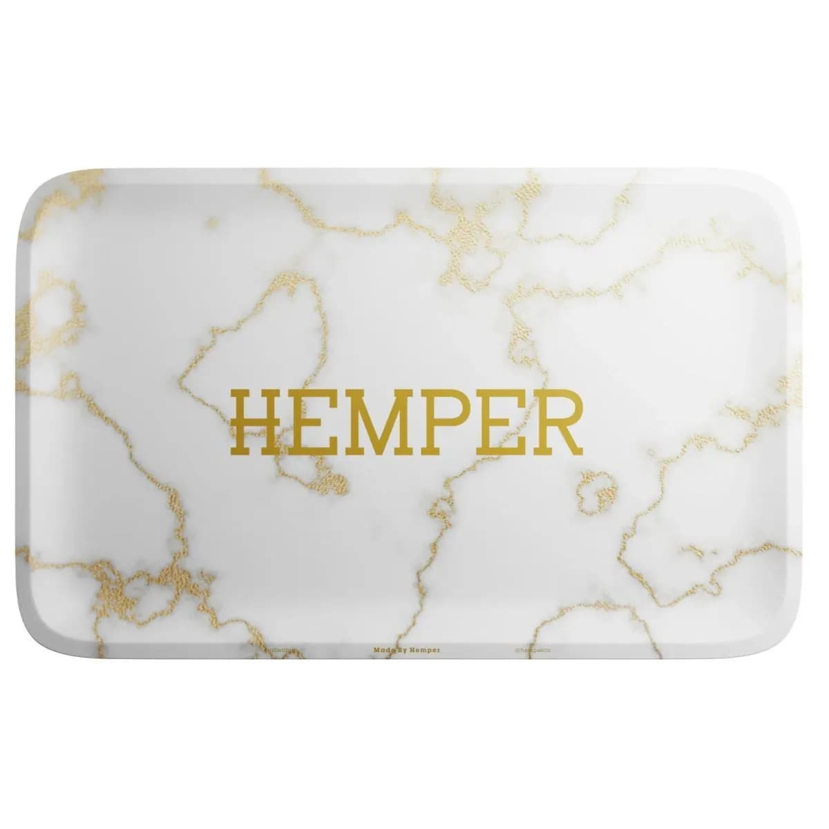 Luxe Marble rullbricka vit