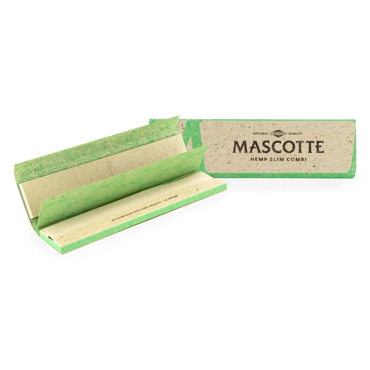 Mascotte Hemp Combi Slim Size rullpapper + tips