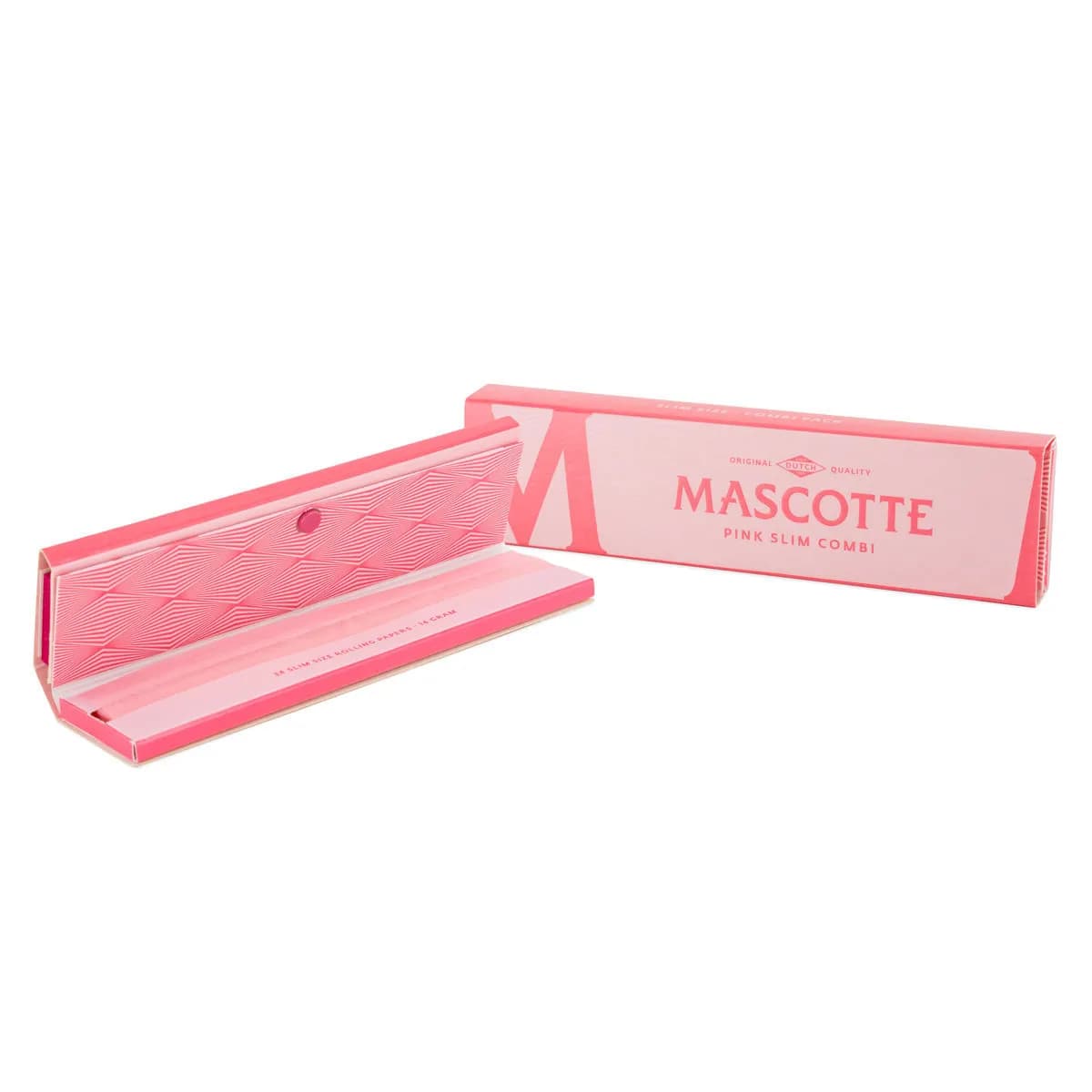 Mascotte Pink Combi Slim Size rullpapper + tips