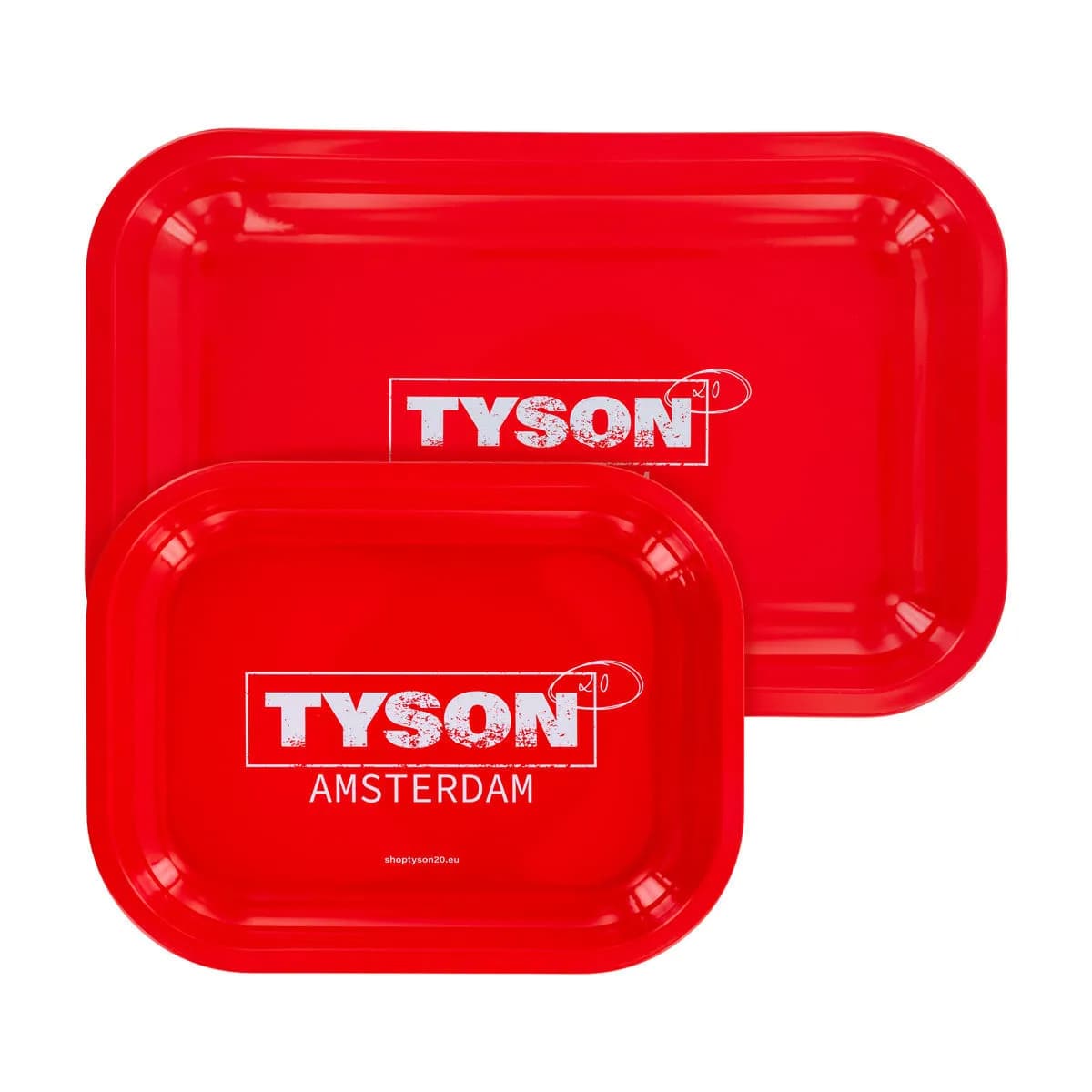 Metallrullbricka Röd ''Tyson Amsterdam''