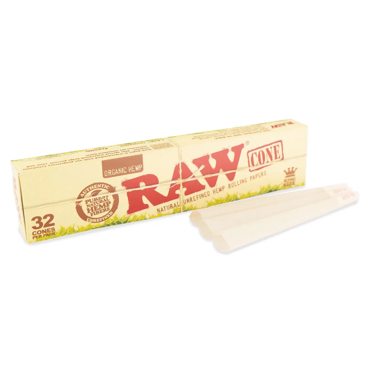 RAW Hemp Cones förrullade konuser