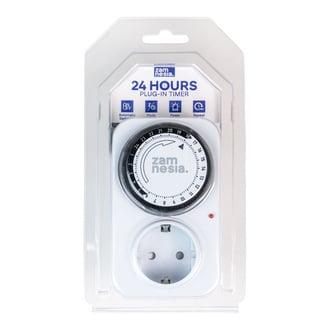 24-timmars timer med stickkontakt