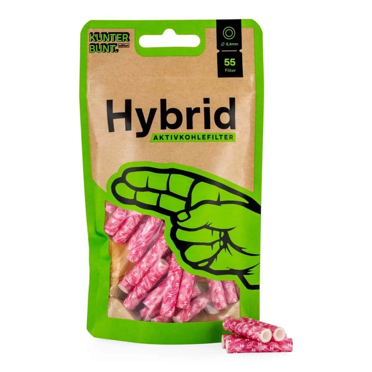 Supreme Filters färgade - 55 st i påse (Hybrid)