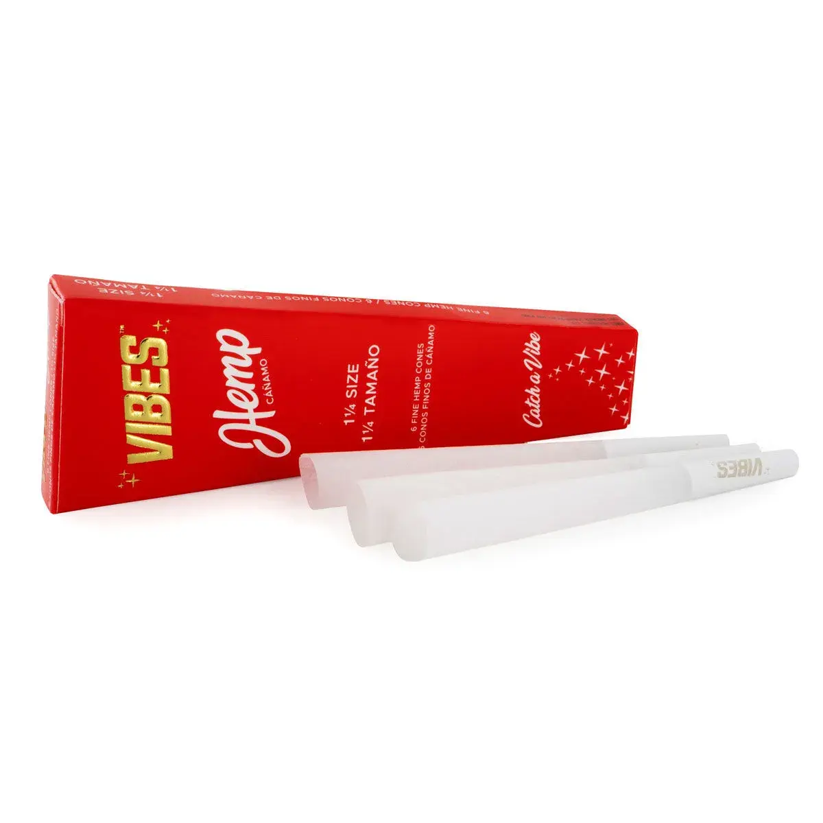 Vibes Hemp Cones 1¼ förrullade hampakoner