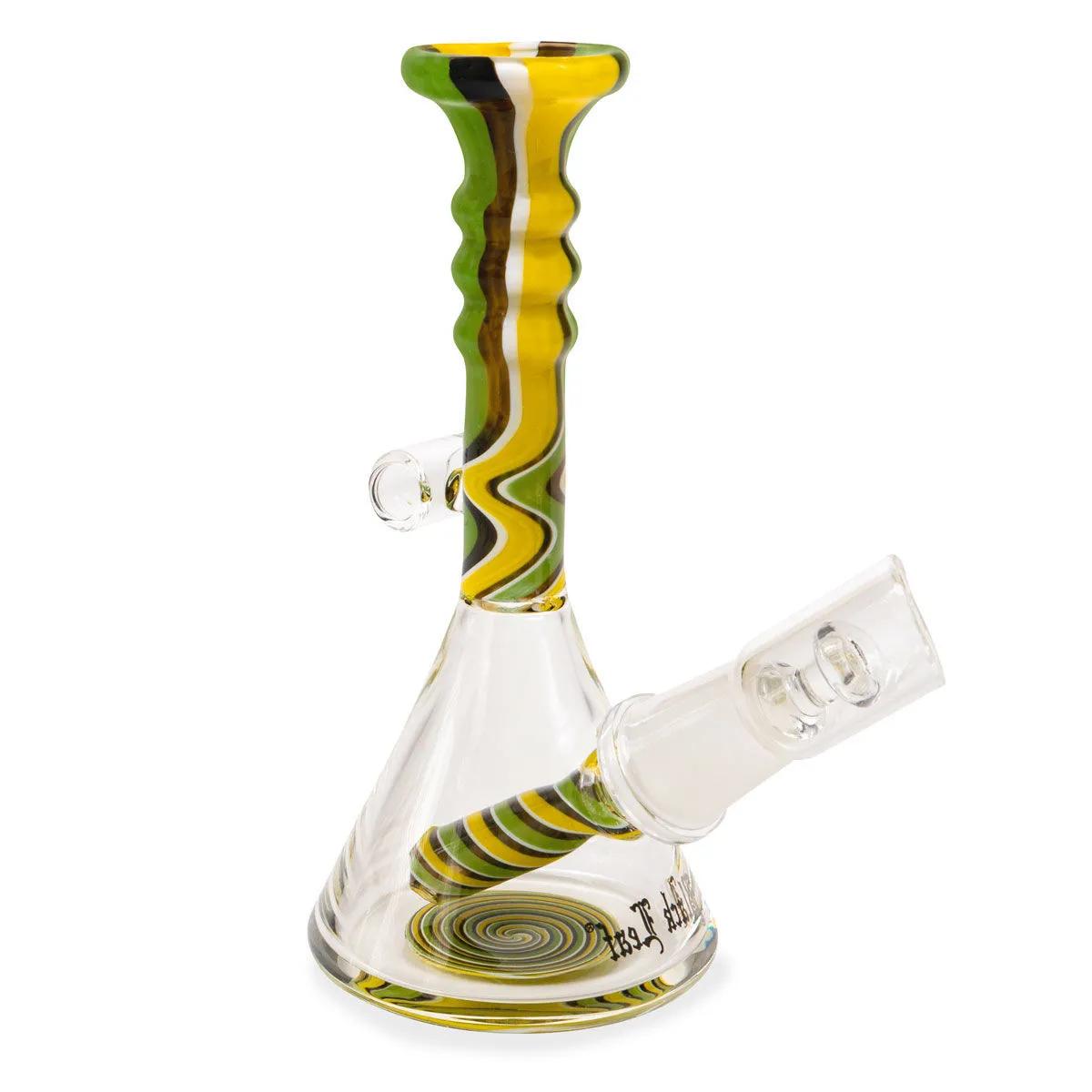 Mini Oljebong Grön Swirl