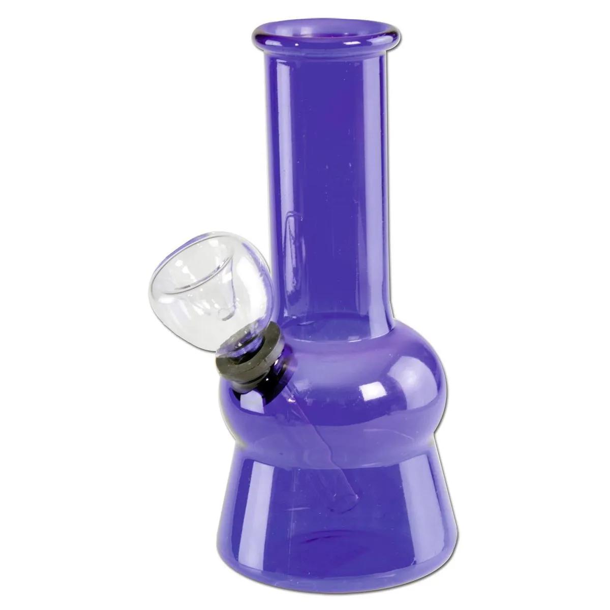 Mini transparent glasbong