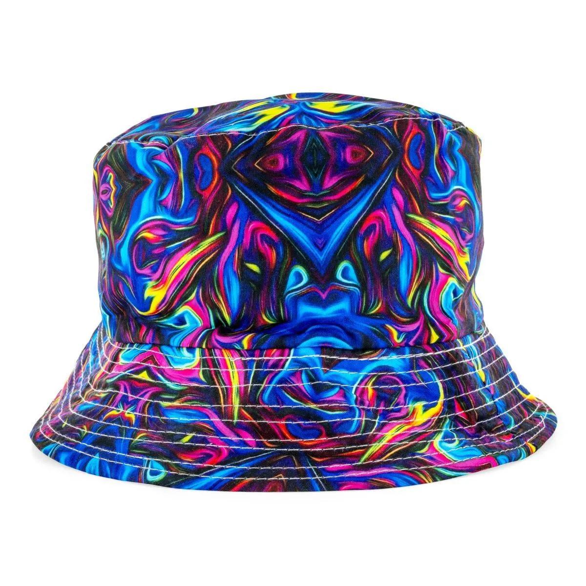 Psykedelisk bucket hat
