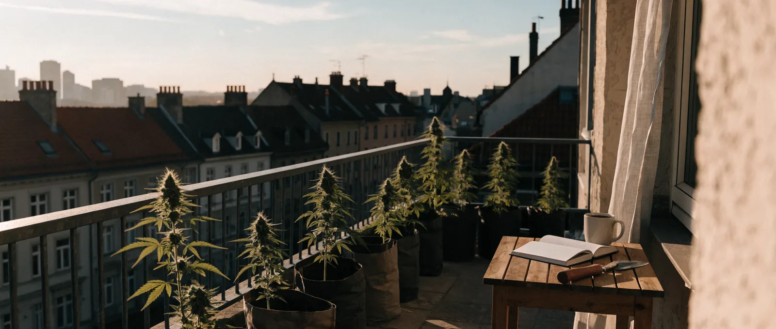 Balkongsorter cannabis: 8 autoflowers rankade