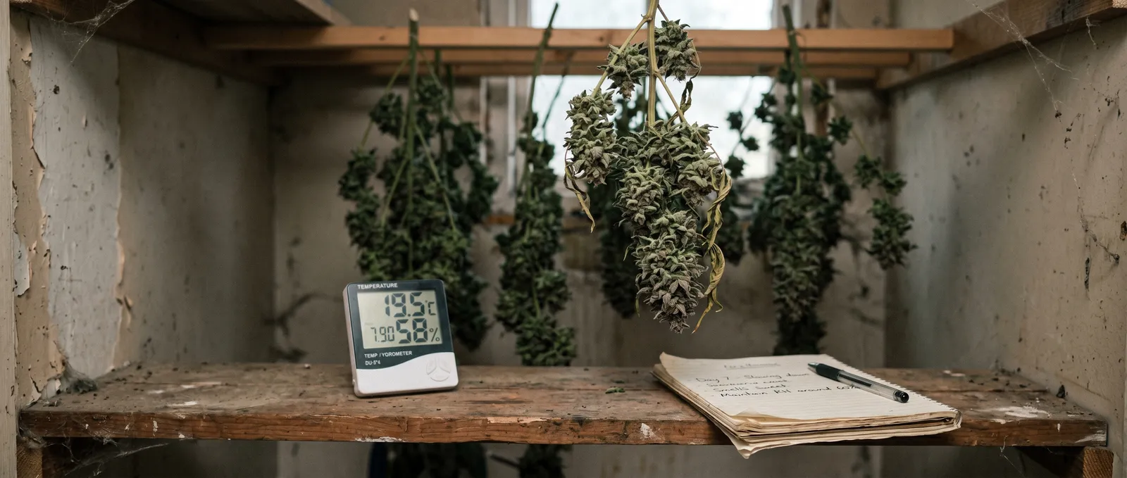 AZARIUS · Drying Cannabis Temp Rh Time