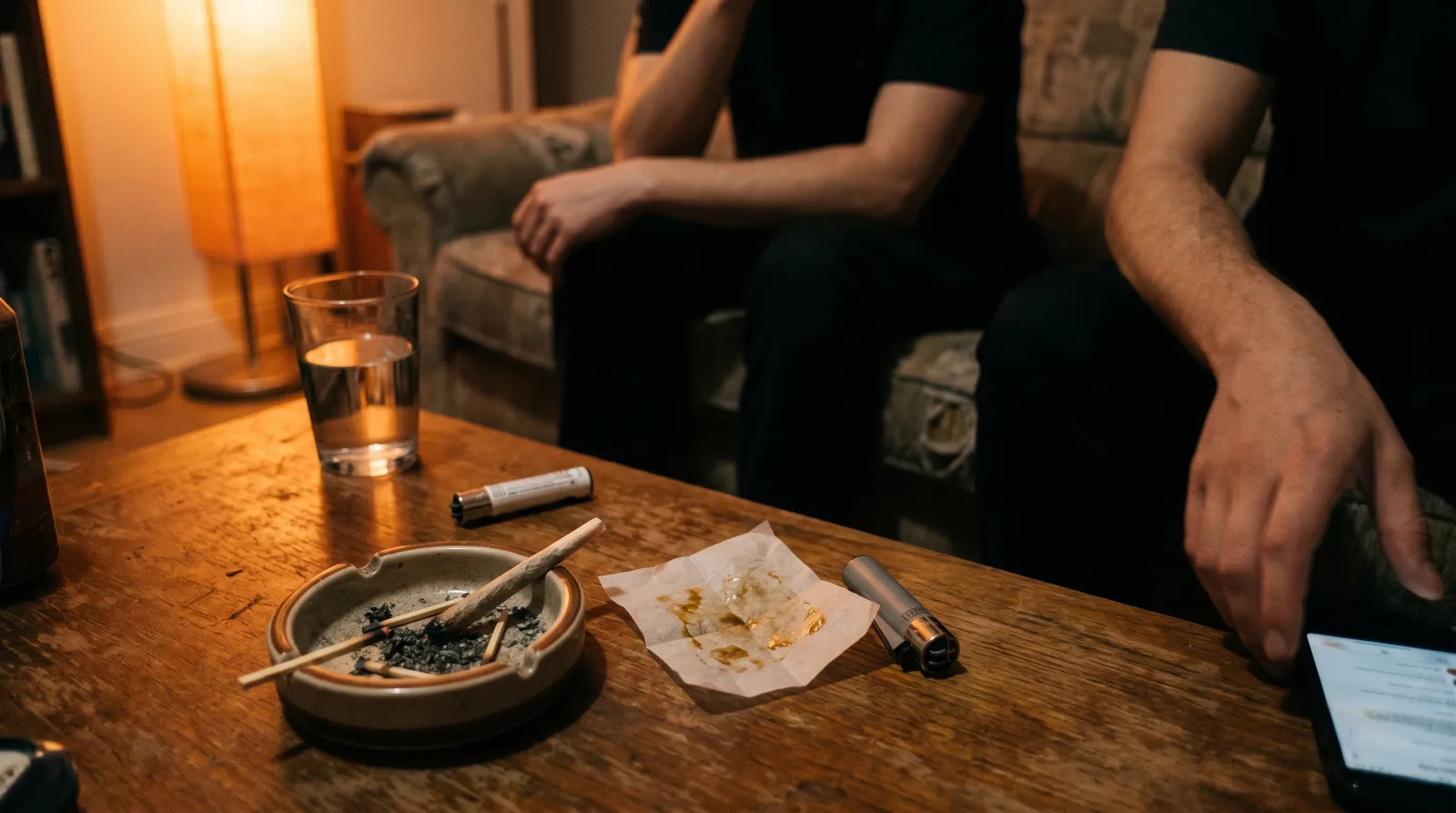 Cannabisrusets tre faser: insättning och topp, platå och nedvarvning