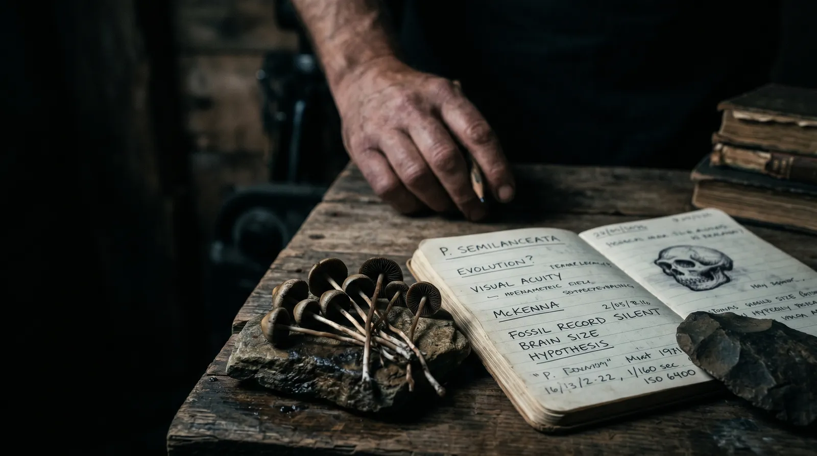 AZARIUS · Så, gjorde magic mushrooms oss till människor?